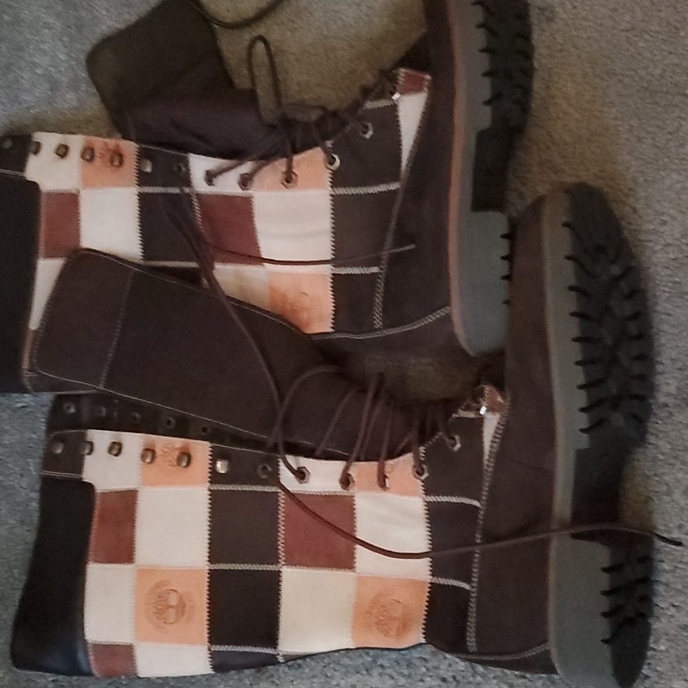 Knee high Timberland boots